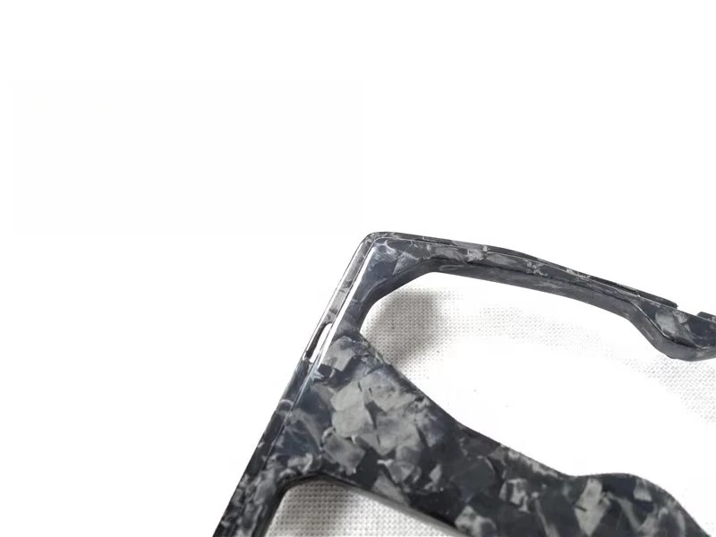 Trade Assurance Dry Carbon Forged Composite Interior Trim Fit For 14-19 Huracan LP610-4 LP580-2 Center Controller Panel Cover